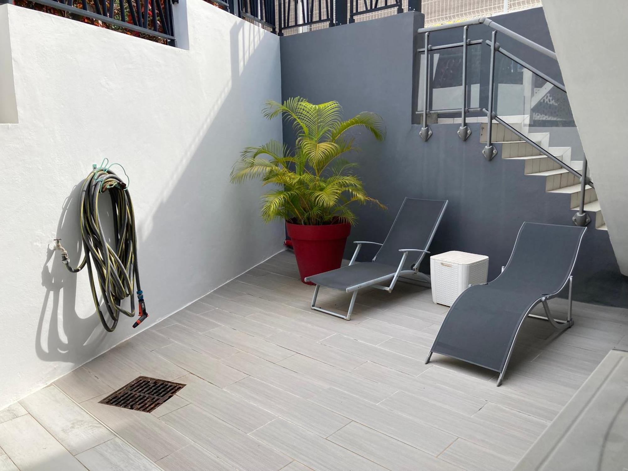 Ti K'Line - Grand Appartement De Standing Aux Trois Ilets เลส์ทรัวส์-ซีเลต์ ภายนอก รูปภาพ