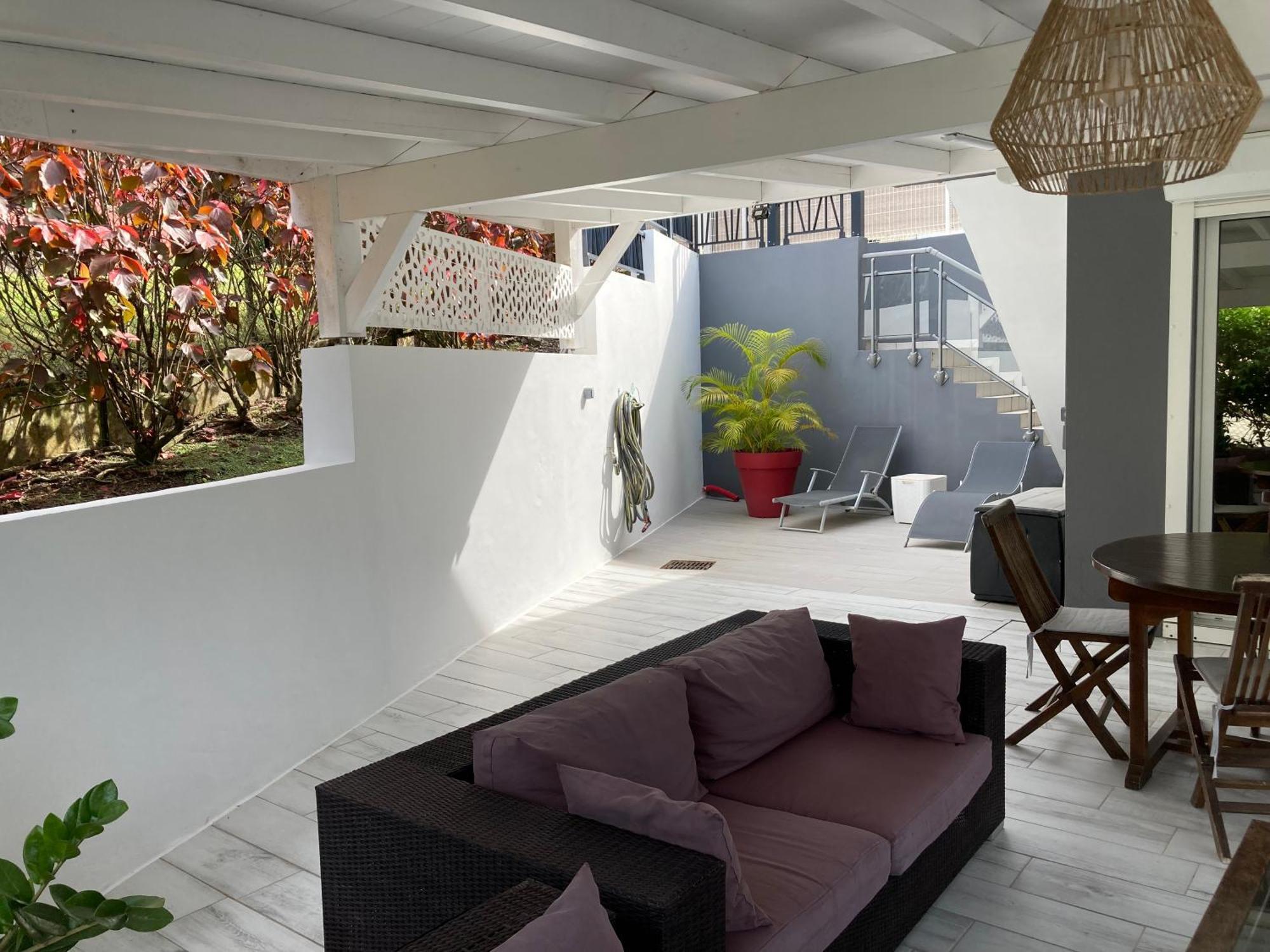 Ti K'Line - Grand Appartement De Standing Aux Trois Ilets เลส์ทรัวส์-ซีเลต์ ภายนอก รูปภาพ